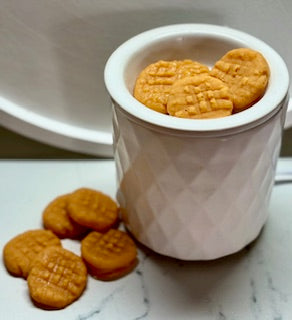 Mini Peanut Butter Cookie Wax Melts - Handmade Soy Wax Tarts
