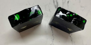 Phantom Glow-Black Coconut Charcoal Vegan Soap with Glow in the Dark Eyes