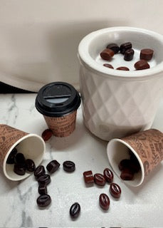 Premium Coffee Bean Wax Melts - Handcrafted Aromatherapy Fragrance