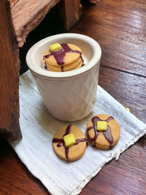 Triple Berry Pancake Wax Melts - Handmade Realistic Wax