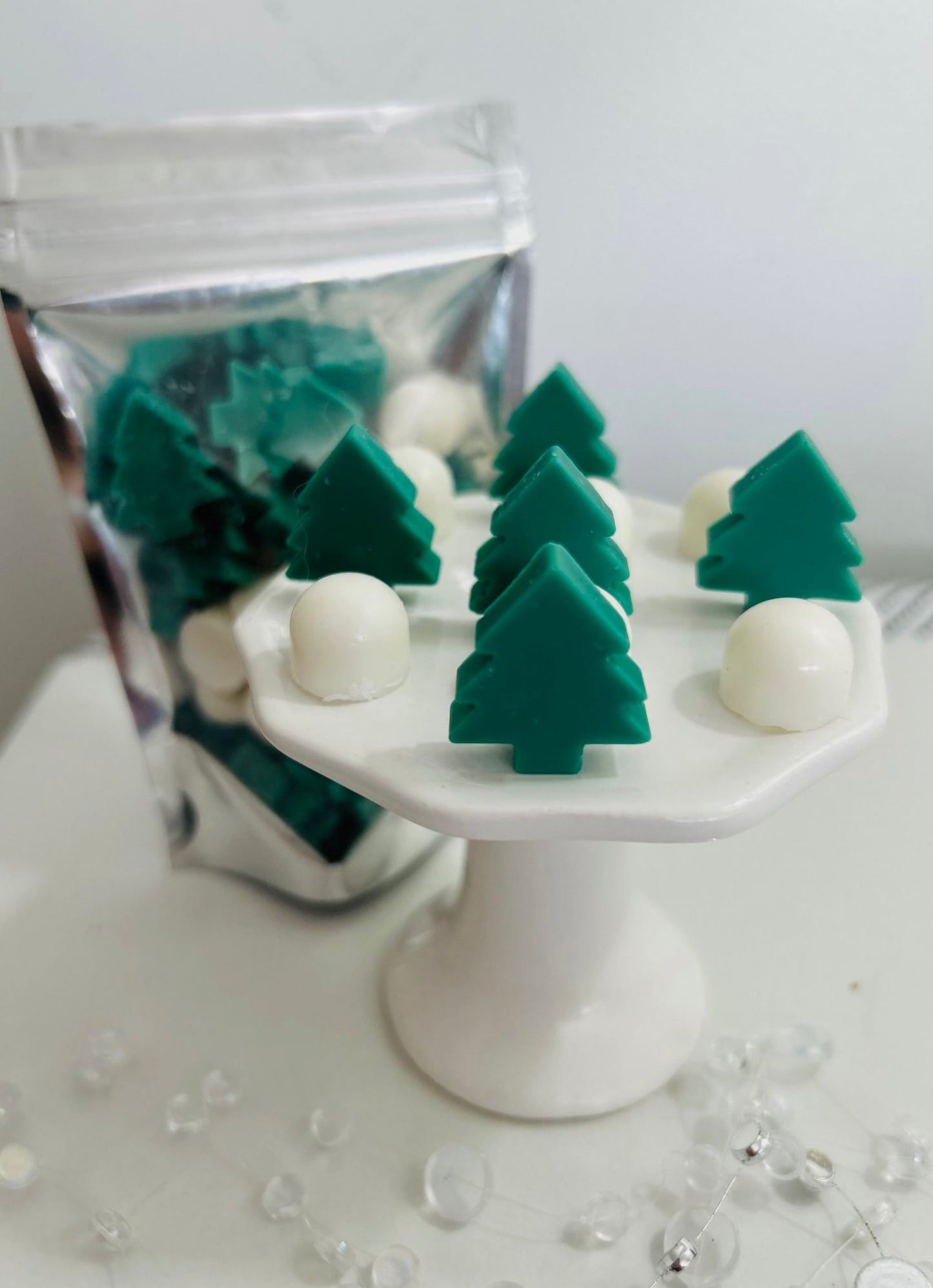 Winter Wonderland Pine Tree and Snowball Wax Melts