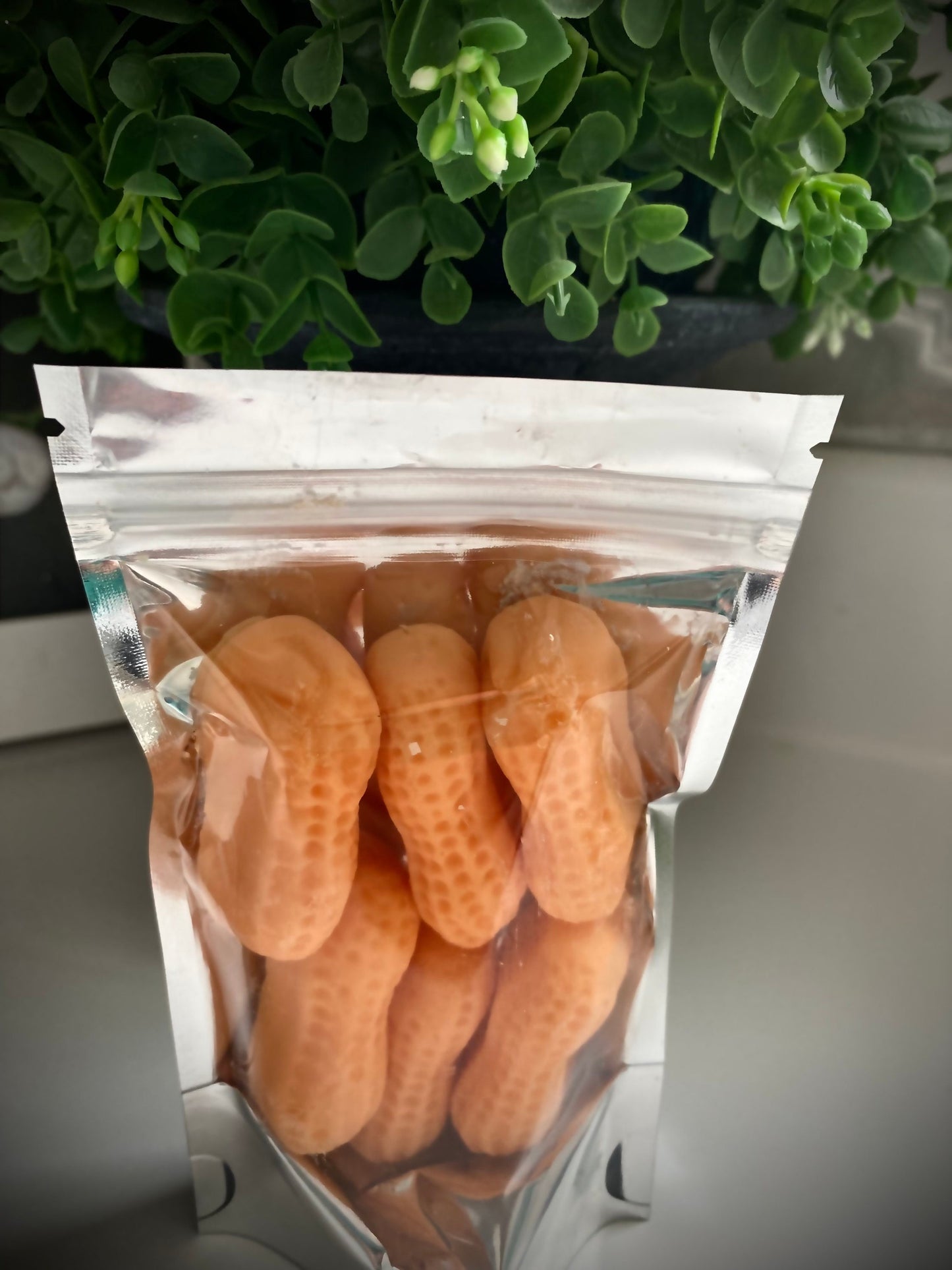 Peanut Candy Wax Melts / Orange Marshmallow Wax Melts / Peanut embeds