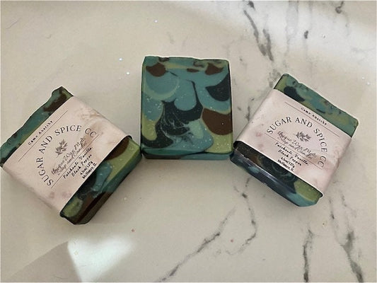 Camouflage Artisan Soap / Mens Soap / Cold processed Soap