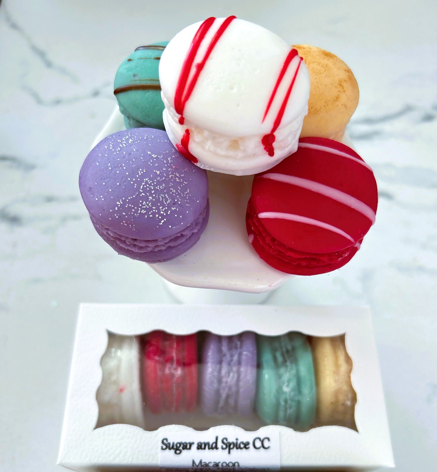 Holiday Macaroon Wax Melt Variety Pack