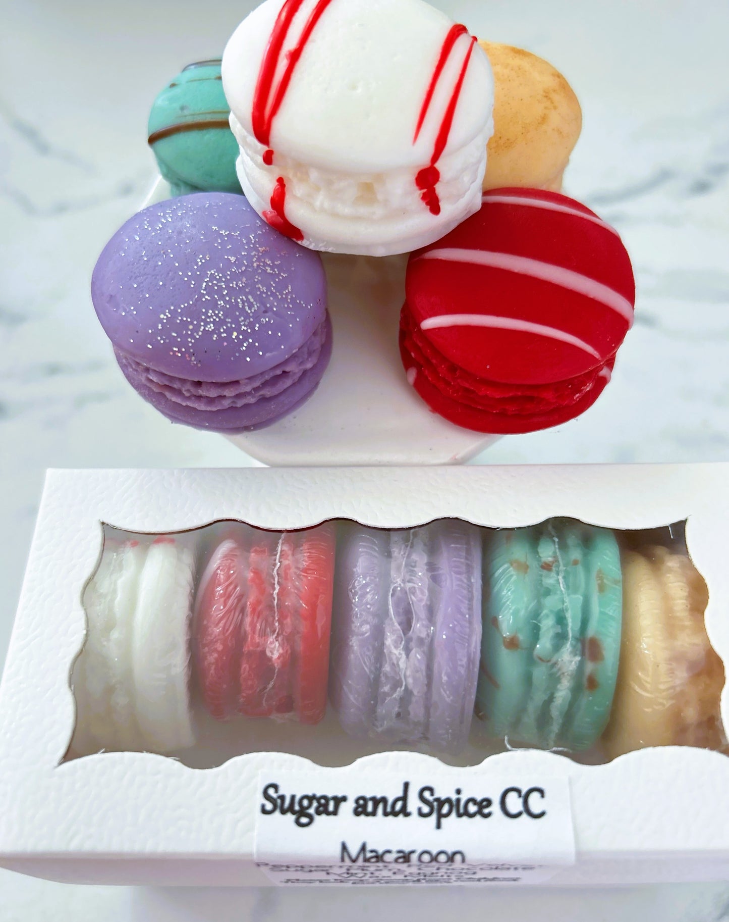 Holiday Macaroon Wax Melt Variety Pack
