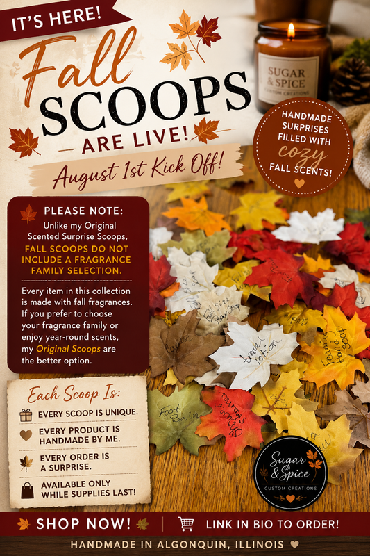 Sugar & Spice Scented Surprise Scoop
