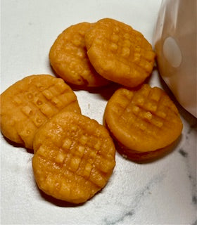 Mini Peanut Butter Cookie Wax Melts - Handmade Soy Wax Tarts