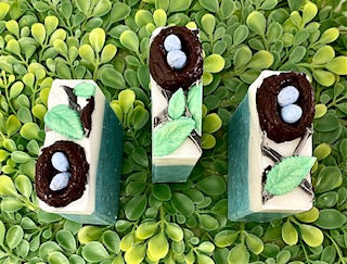 Minty Spring Nest Artisan Soap