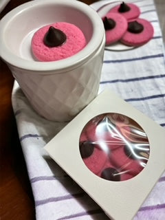 Pink Sugar Cookie Chocolate Kiss Wax Melts - Artisan Wax Melts