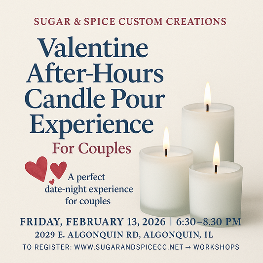 Valentine’s After-Hours Candle Pour Experience (Couples)