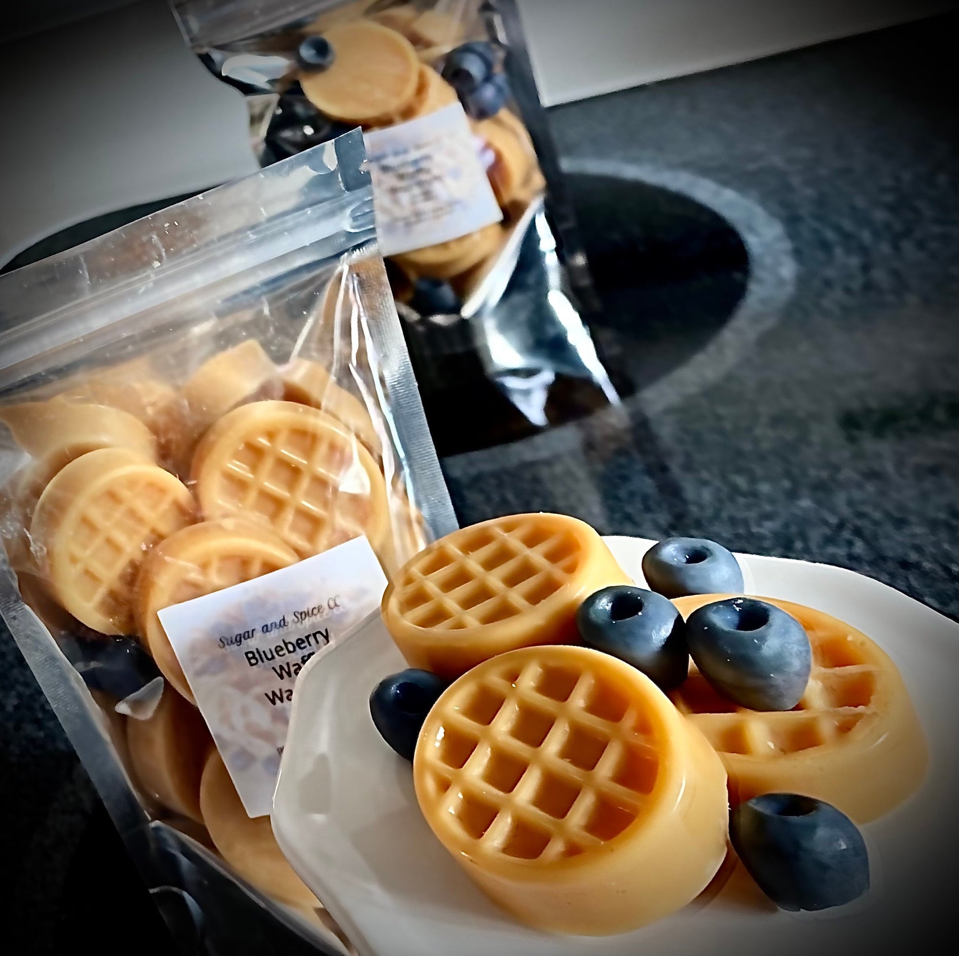 Blueberry Waffle Wax Melts, Food Wax Melts, Highly Scented Wax